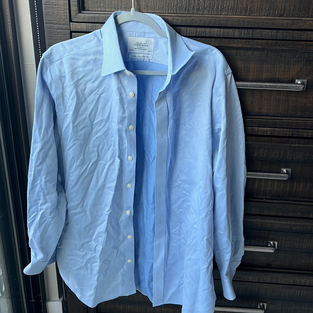 Charles Tyrwhitt Blue Mens Shirt